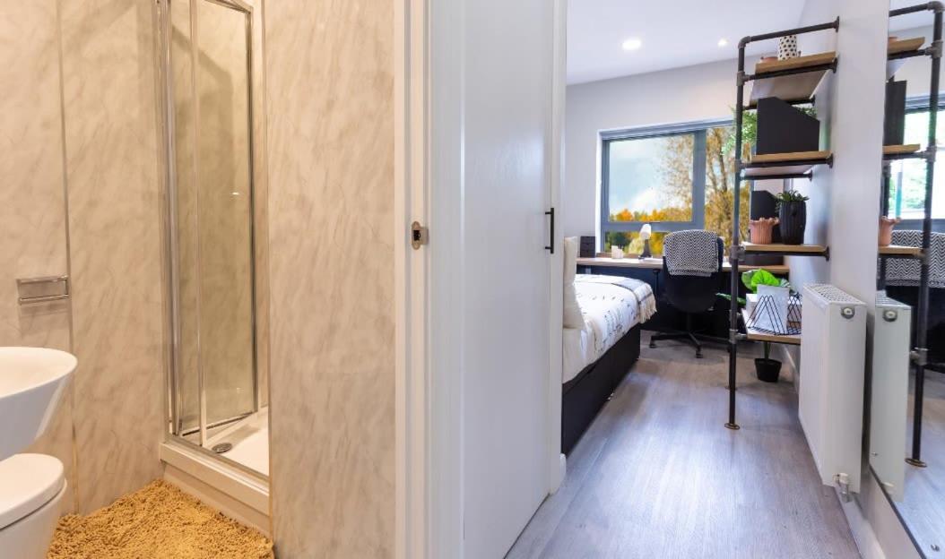 Cosy Ensuite Bedrooms At Electric Press Near Sheffield City Centre 客房 照片